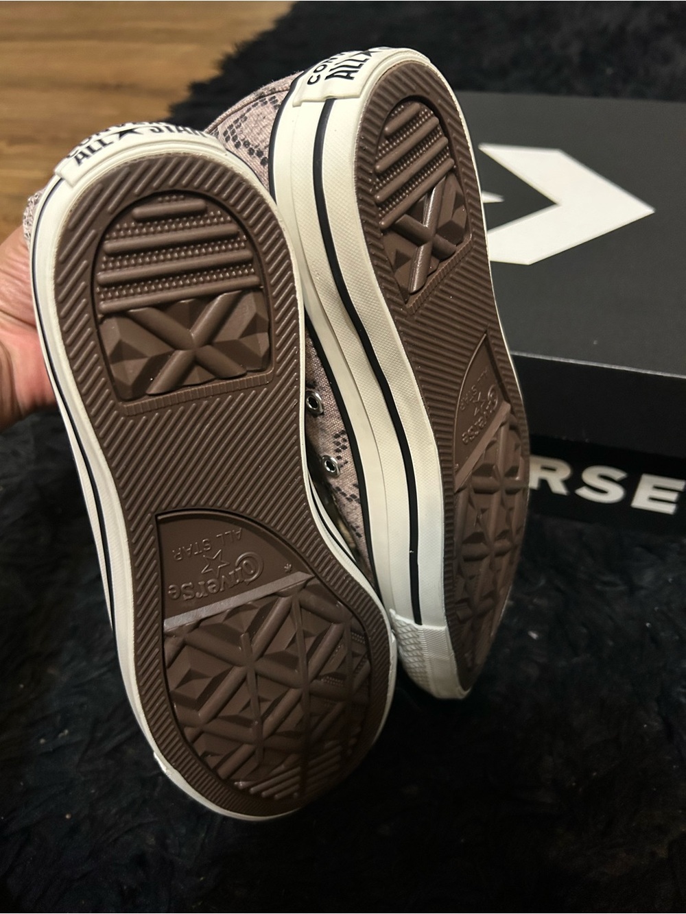 CONVERSE Chuck Taylor all star snakeskin print lace up shoes sneakers sz 7 new - Picture 5 of 8